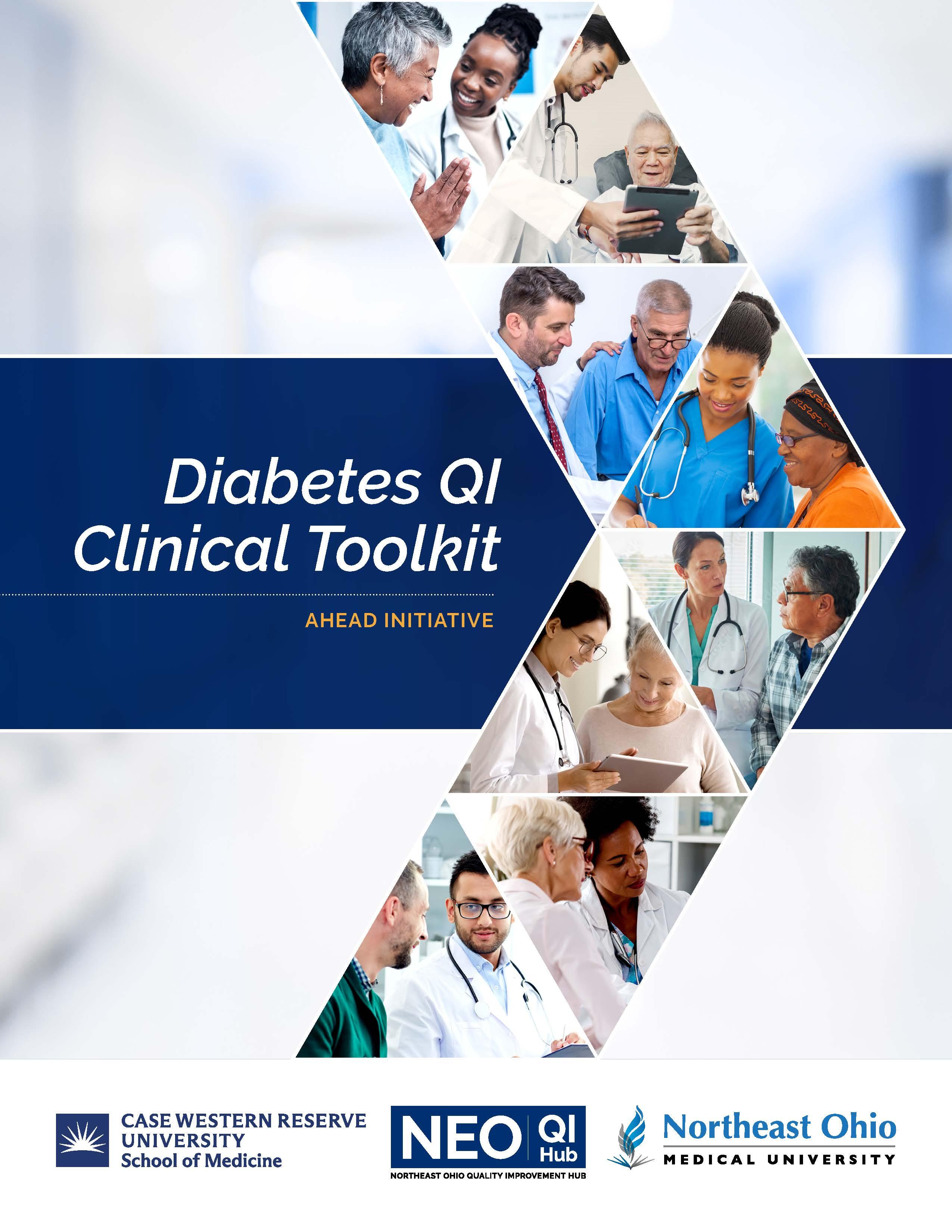 A collage of images showcasing medical clinic scenes